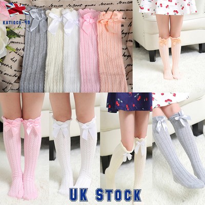 baby girl knee high socks uk