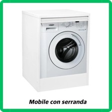mobile copri lavatrice coprilavatrice e asciugatrice per lavanderia a serrandina