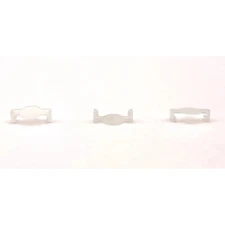 50 PCS Plastic Part Washer Spacer Clip for Deka Fuel injector 13*4.2*5.1mm