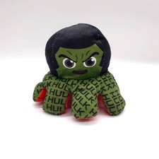 Hulk Spiderman Reversal Octopus Plush Toy 7" Child Toy Soft Clean Carnival Crane