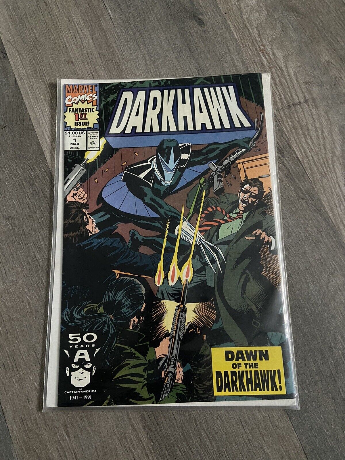 Darkhawk #1 1st Appearance (1991 Marvel Comics) VF+