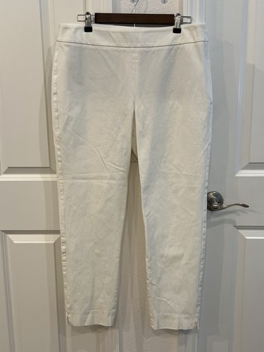 NWOT Talbots Chatham Ankle Pant Slim Leg Stretch Twill Pants - Size 12