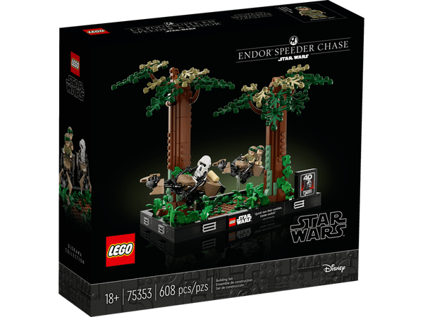 Lego 75353 Star Wars Verfolgungsjagd Auf Endor Diorama ⭐️Neu+Ovp⭐️-image