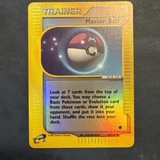 Pokemon TCG Master Ball 143/165 Expedition Base Set Reverse Holo VTG WOTC LP- on eBay