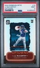 2024 Donruss Optic J.J. McCarthy Uptowns RC SSP #10 Vikings PSA 9