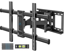 Full Motion TV Wall Mount for Most 37-82 inch TVs up to 132 lbs, TV Mount wit...