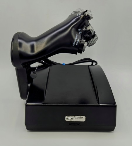 Thrustmaster Hotas Cougar Flight Throttle Only Black Gray Steel F-16 Falcon