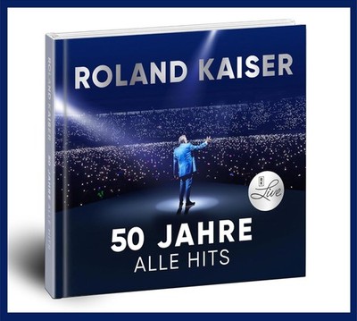 Roland Kaiser ''50 Jahre - Alle Hits Live'' 2CD-Set NEU Album 2025