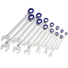 Ingersoll Rand Reversible Ratcheting Wrench Set, SAE, 13-Pc., Model #752010