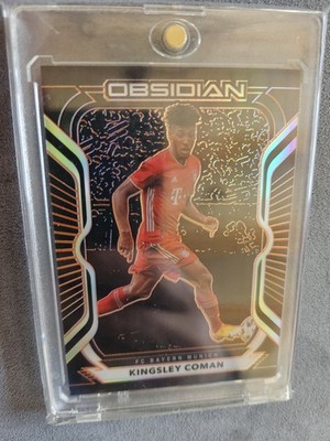 Panini Obsidian 2020-21, Coman /50, Electric Edge Orange (Bayern München)