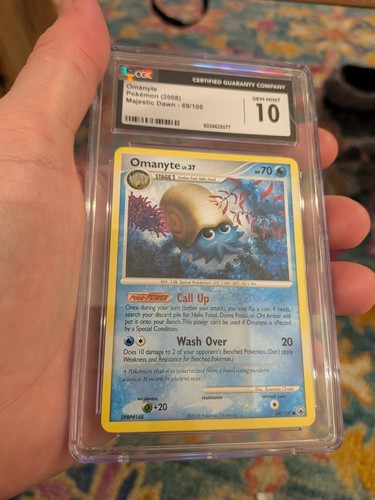 Omanyte graded CGC 10 for sale on eBay