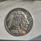 America’s Legendary Coins Buffalo Nickel .999 2 Oz Silver Round w/ COA