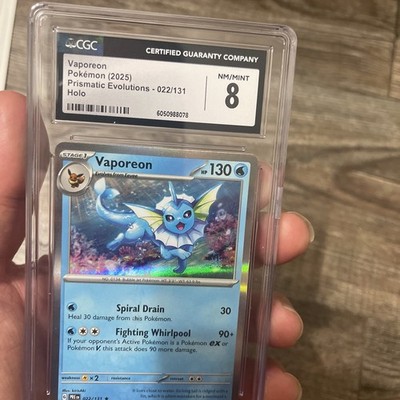 Vaporeon (Master Ball Pattern) 022/131 Sv: Prismatic Evolutions