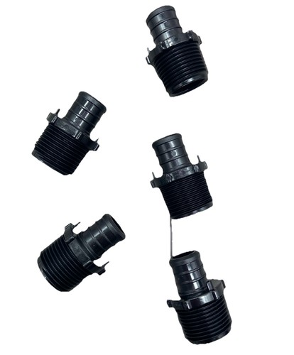 Shark bite 3/4โ X 3/4โ Male Adapter 5 Pack. Lot Of 2. {101}