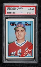 1988 Topps Traded Box Set Robin Ventura #124T PSA 10 GEM MT 0l1