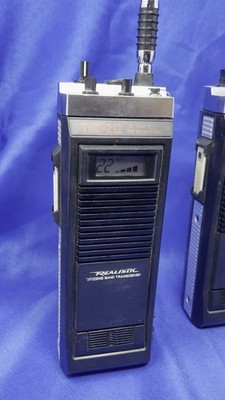 1984 Realistic Radio Shack TRC-212 5 Watt 40 Channel CB Walkie