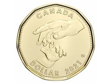 Born In 2021 Baby SPECIAL LOONIE (coin only) sealed -MINT UNCIRCULATED