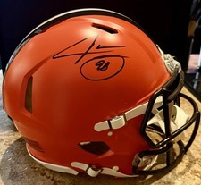 Jarvis Landry Signed Cleveland Browns Full Size Authentic Helmet JSA Certified