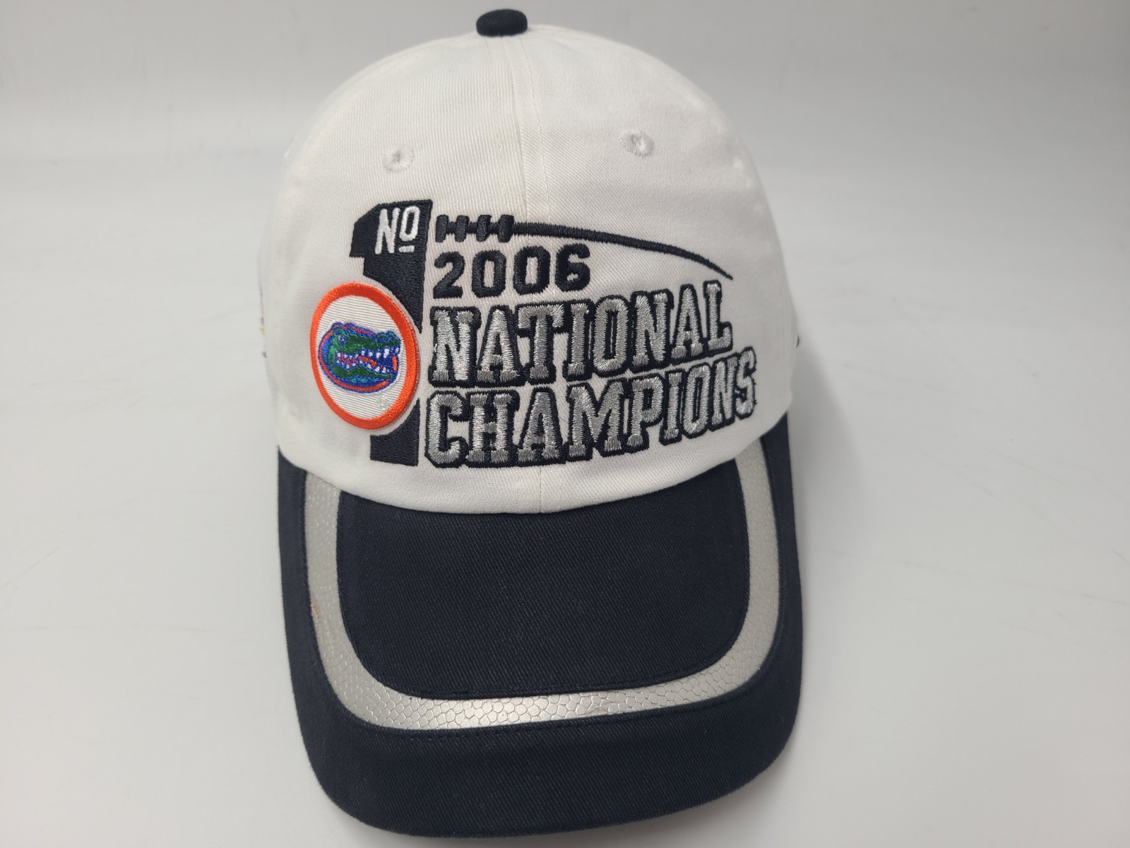 University of Florida Gators 2006 National Champions Nike Hat Cap Men NCAA White