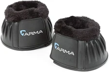Shires Arma Overreach Fleece Bell Boots: Ultimate Hoof Protection