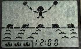 Game & Watch Vermin Nintendo Rare Vintage Good Used Tested Working Japan JP