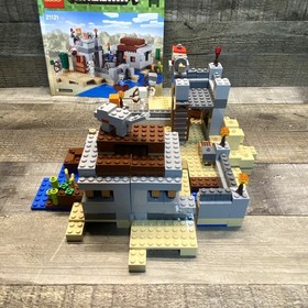 LEGO 21121 Minecraft The Desert Outpost 100% Complete with Instructions, No Box