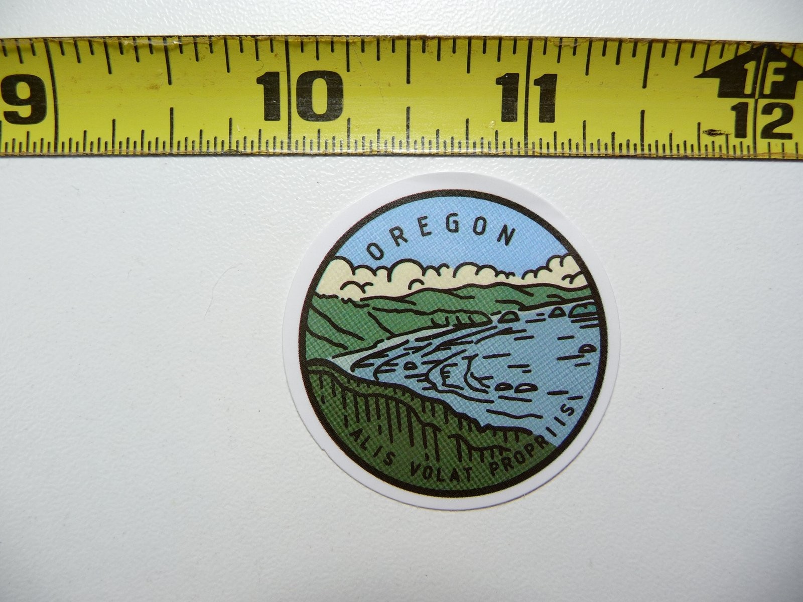 Oregon State Pride Decal Sticker Love Home Motto Fun Travel Laptop