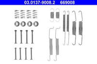ATE ZubehöRsatz Bremsbacken FüR Audi Seat VW 03.0137-9008.2