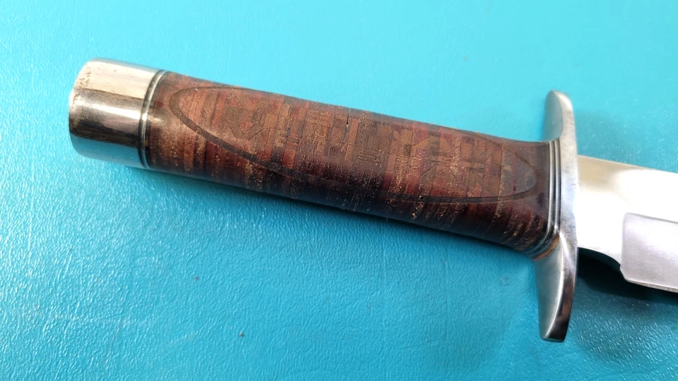 Vietnam Veteran CFK Fighting Combat Knife D2 Steel TR520 - Image 2 of 4