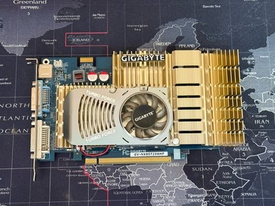 GeForce 8500 GT 256MB GDDR3 PCI Express Video Card GV-NX85T256HP