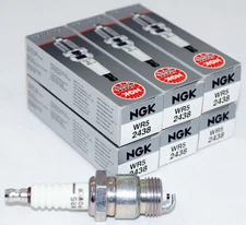 Set of 6 Genuine NGK 2438 WR5 V-Power Spark Plugs
