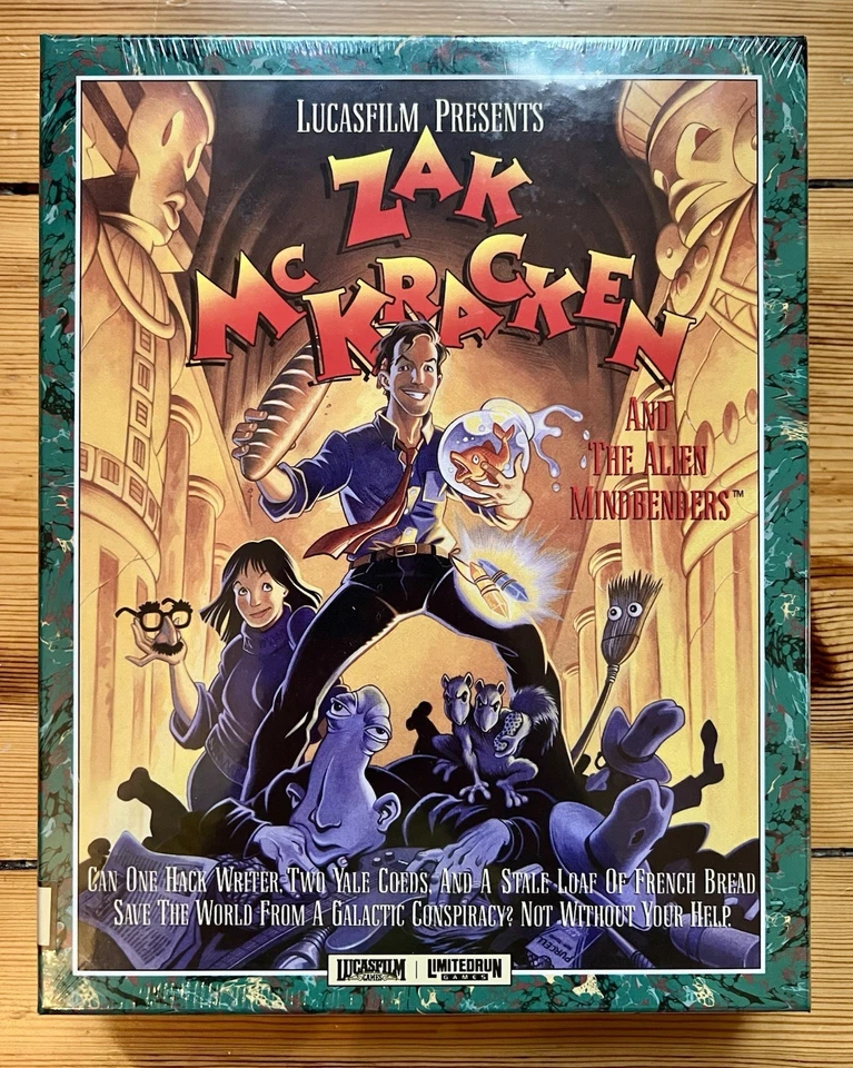 Zak McKracken and The Alien Mindbenders Limited Run Games Neu & Sealed