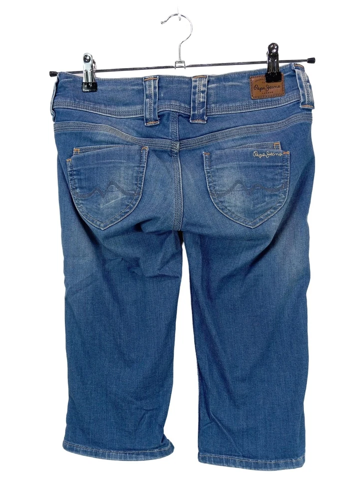 PEPE JEANS Vaquero 3/4 Mujeres Vaquero Talla EU 36 azul look casual - Imagen 2 de 4