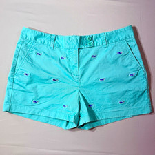 Vineyard Vines dayboat shorts embroidered whales Preppy coastal grandmother