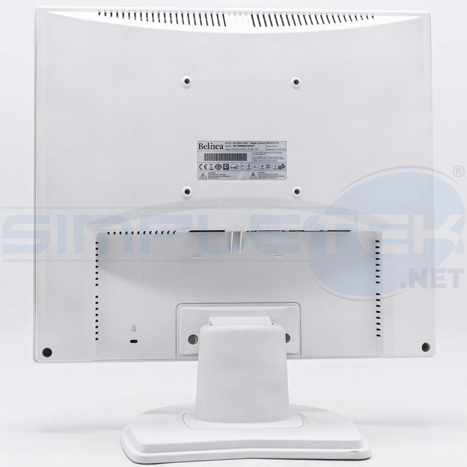 Belinea 101727 Bildschirm Monitor Lcd Display 17" 4:3 Dvi Vga Multim Refurbished - Bild 4 von 4
