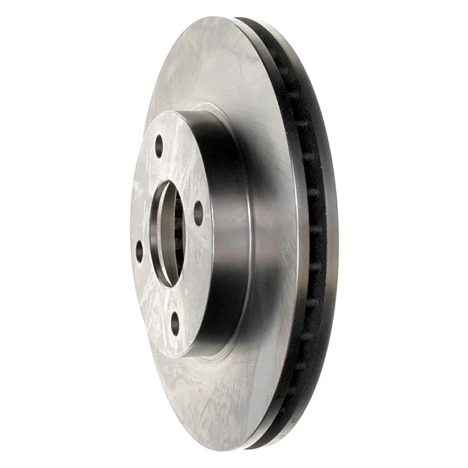 Rotores de freno delanteros + pastillas de freno metálicas y herrajes para Ford Contour 1995-1997 Foto 3 de 4