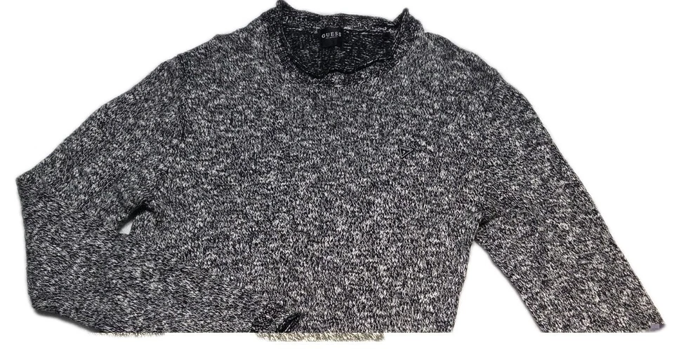 Guess Los Angeles Sweater Men's 2xl Fisherman Cable Knit Crew Neck Long Sleeve  - Image 3 of 4