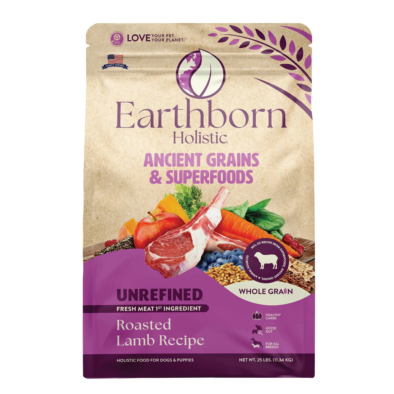 Target Grain Inclusive Dog Food With Lamb And Salmon For Healthy Digestion 1Lb
