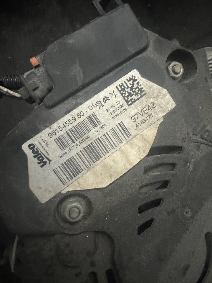 ALTERNATOR PEUGEOT  CITROEN  START STOP 9815455980 - Image 3 of 4