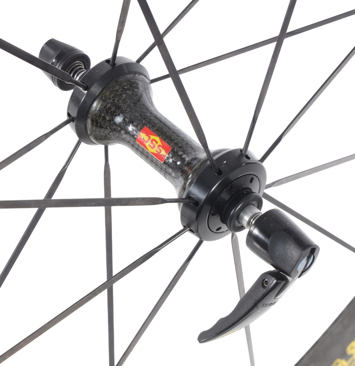 Mavic Cosmic Carbone Pro SSC Tubular Road Wheelset 10 Sp PowerTap