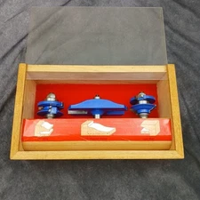 Lifetime Carbide  Doormakers Router Bit 3 Piece Set -- 1/2” Shank -- Item #02775