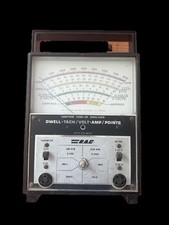 Vintage Rac Ignition Tune Up Analyzer Dwell-tach Volt-amp -