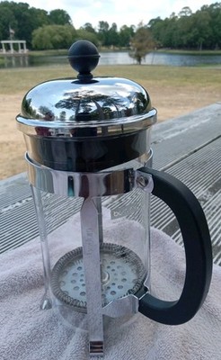 Bodum Chambord 8-Cup French Press Coffee Maker 34 oz Chrome Glass Clean FREE SHP