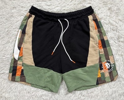 PUMA x Black Fives Ballroom Basketball Shorts Men's Size L Black Multi Quilted