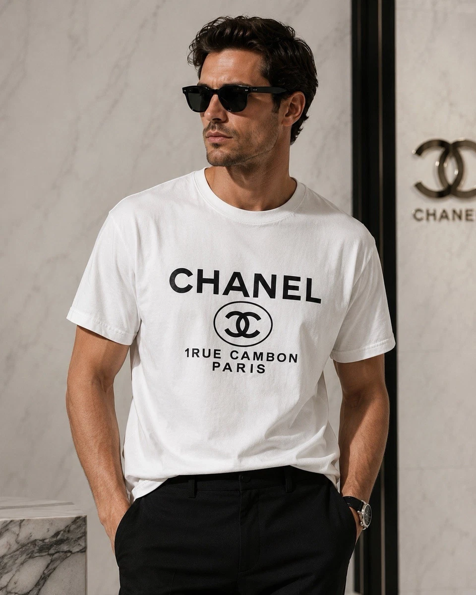 CHANEL T-Shirts for Men for sale - eBay