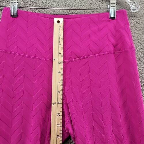 90 Degree Reflex Athletic Pants Pink High-Waist Tummy Control Bottoms Women's M - Picture 3 of 7