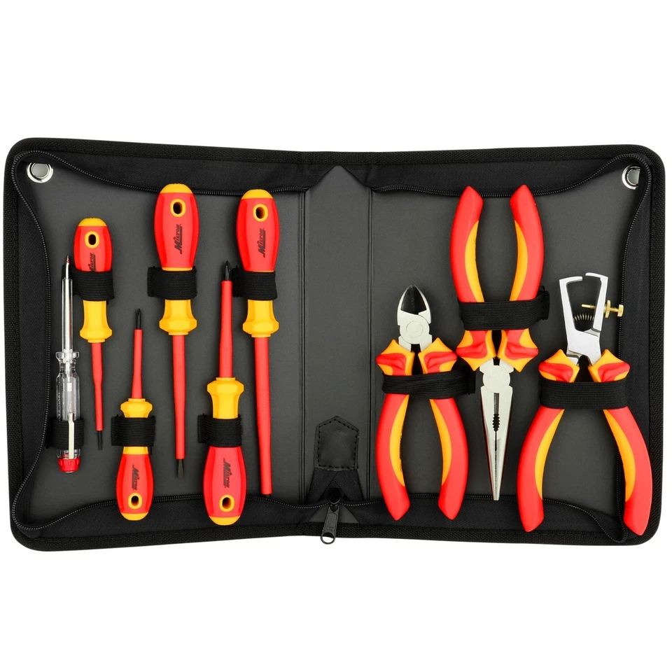 Milton® 9-Pc. Insulated Hand Tool Set, Electrical Vehicle, Electrical Tools EV02 - Image 2 of 4