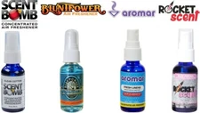 5 BLUNTPOWER, AROMAR, ROCKET SCENT, SCENT BOMB 100% Concentrated Air Freshener 5