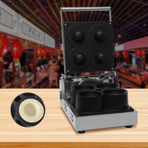 Electric Chest Shape Waffle Baker Waffle Bowl Maker Breast Boob Waffle Machine image