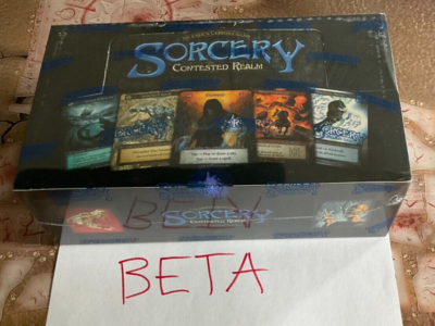 sealed beta booster box Mtg Beta Booster Pack PSA Grade 9 Factory Sealed Magic The Gathering